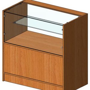 Прилавок остекленный Классик-4